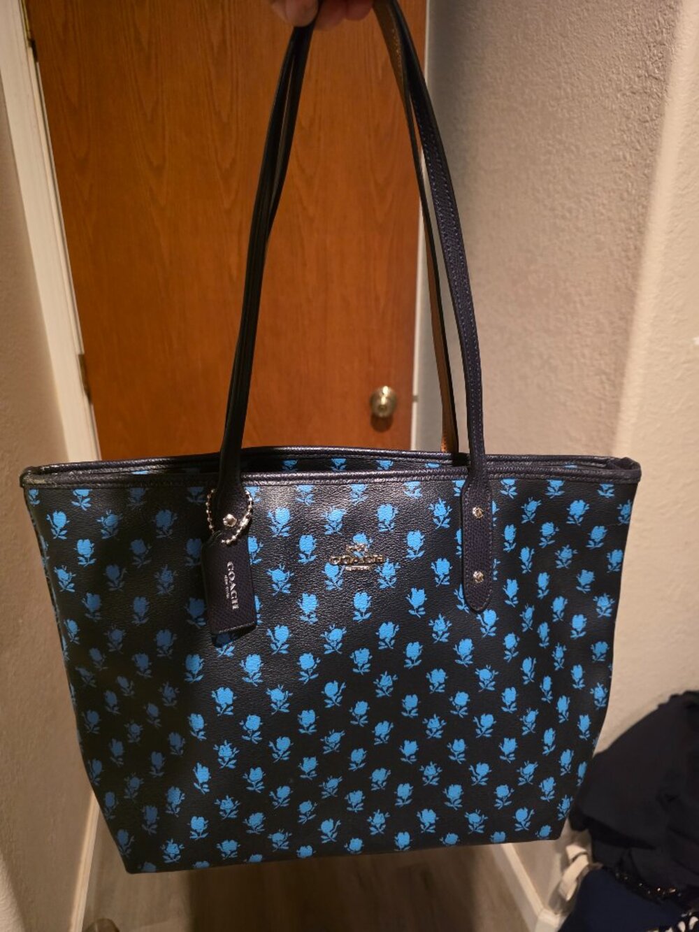Coach Badlands Floral City Zip Tote